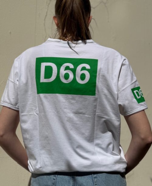 T-Shirt met V-hals